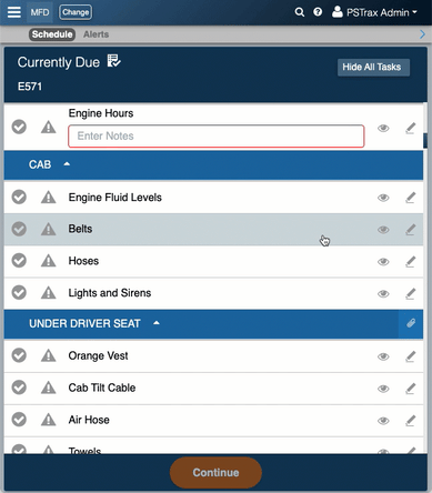 Checklist Attachments